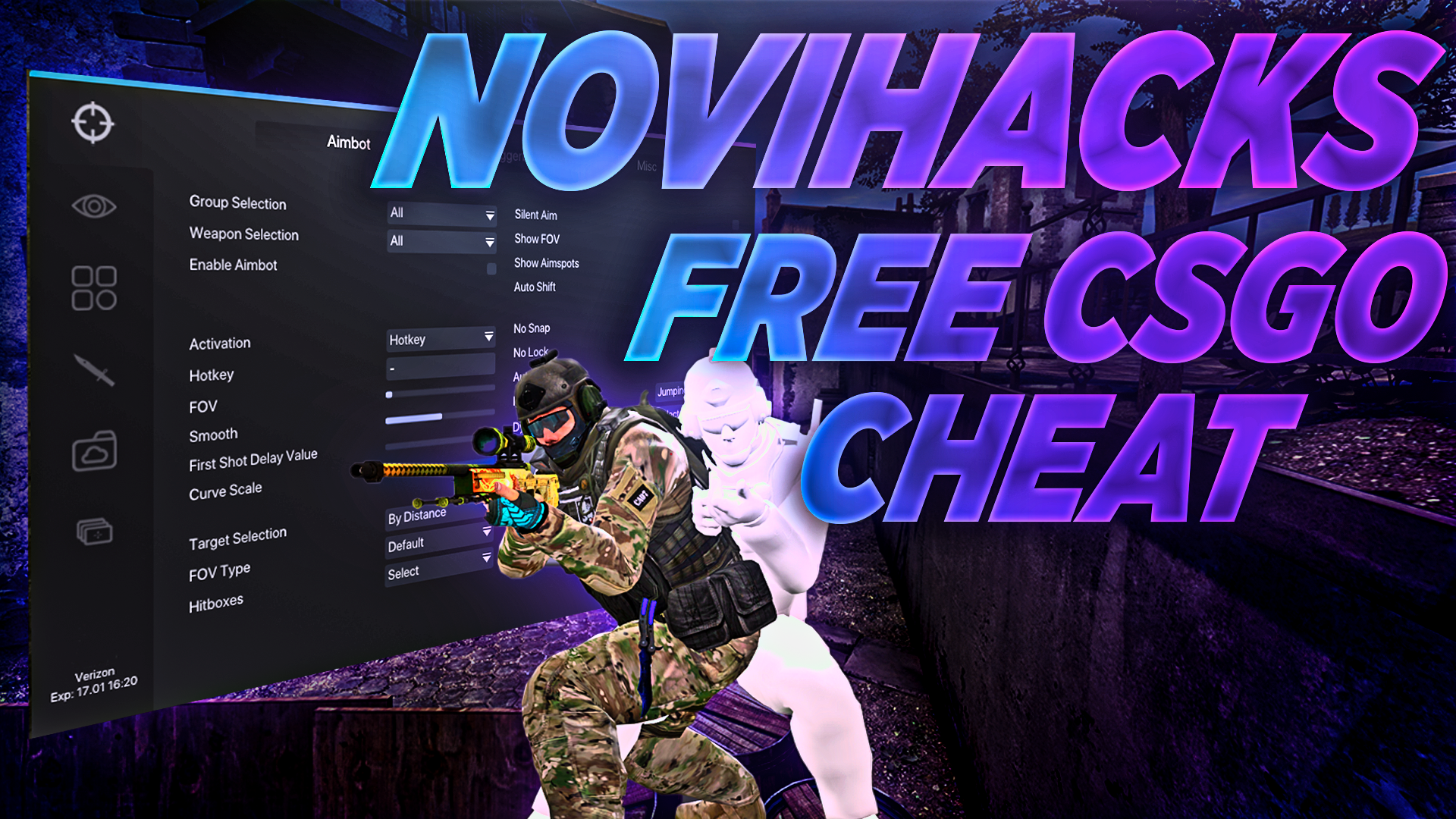Free CS:GO cheat Novihacks