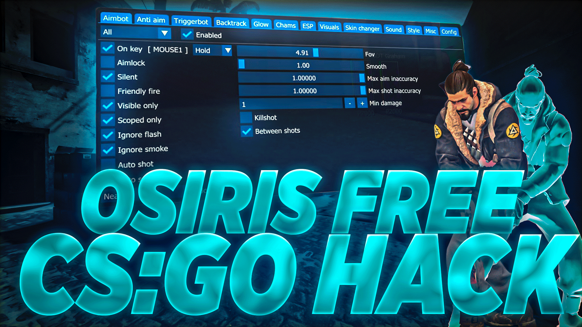 Free CS:GO cheat Osiris